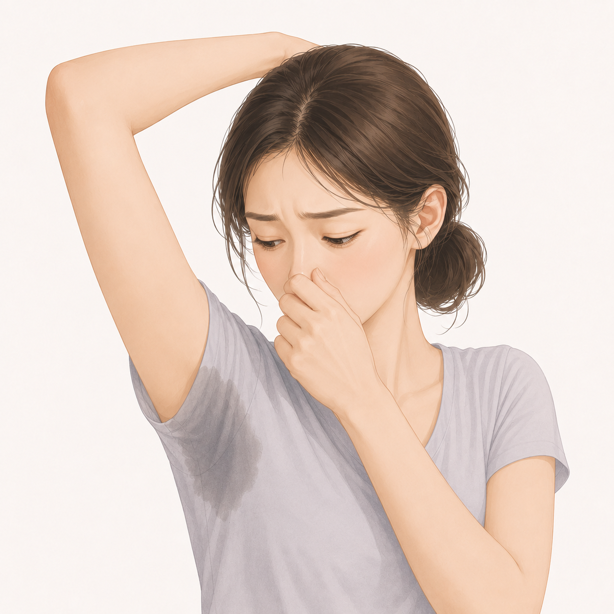 繰り返すワキのニオイ